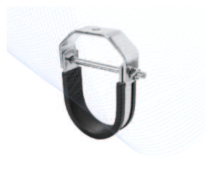Adjustable Clevis Hanger with Rubber